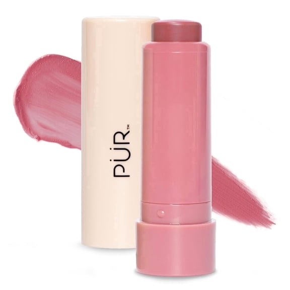 PÜR MINERALS Silky Tint Creamy Multitasking Blush Stick with Peptides