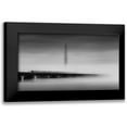 thumbnail image 1 of P, Ruiqing 24x15 Black Modern Framed Museum Art Print Titled - Over The Potomac River, 1 of 5