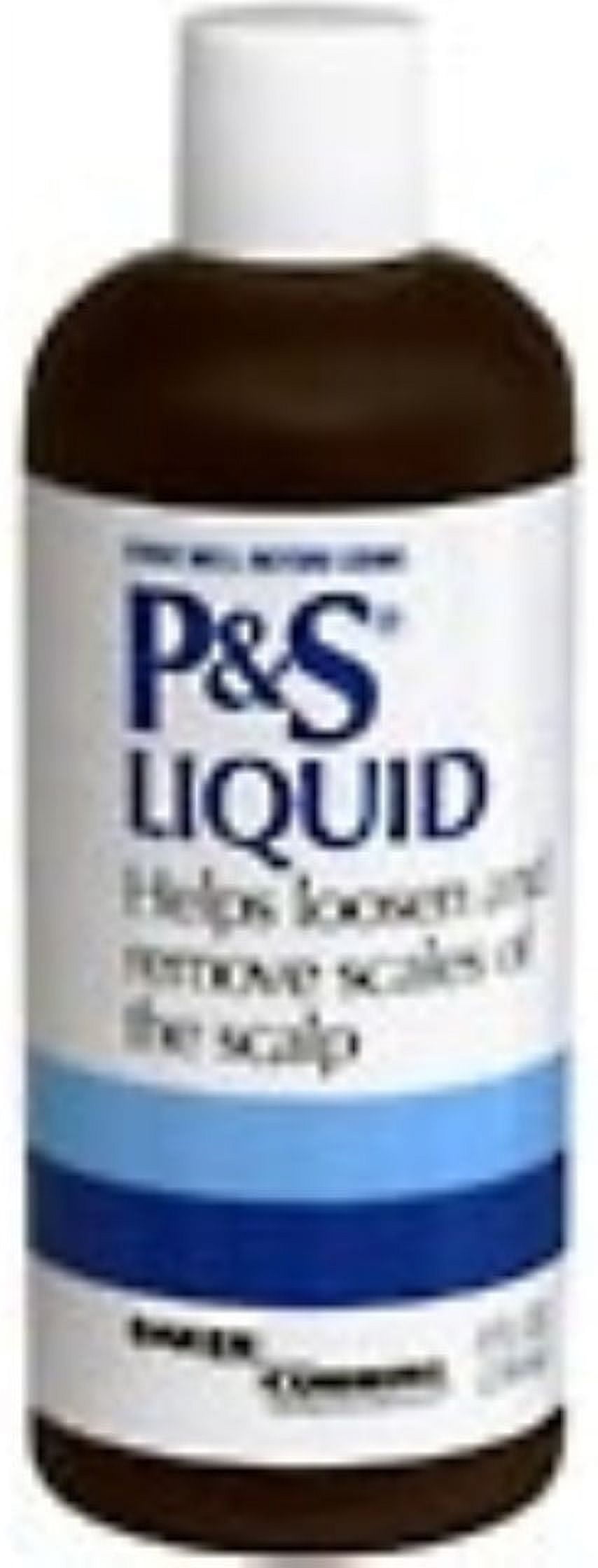 P&S Liquid for Loosen and Remove Scales of the Scalp, 8 Oz.