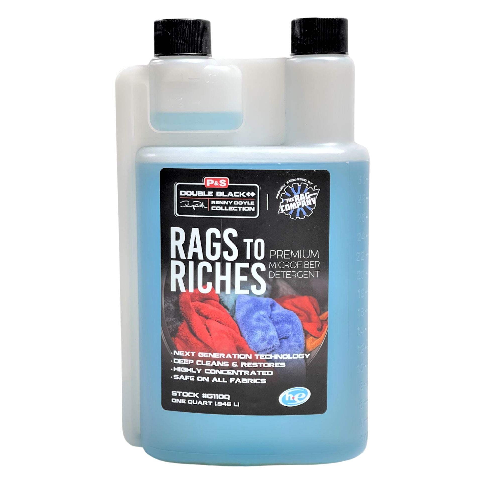 P&S Professional Detail Products - Rags to Riches - 1 Quart