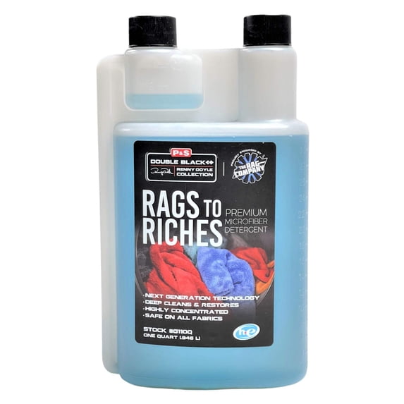 P&S Professional Detail Products - Rags to Riches - 1 Quart