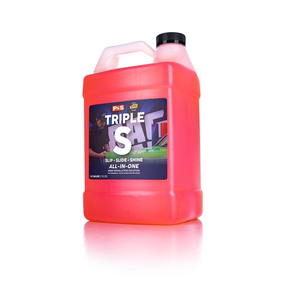 P&S - Triple S - 1 Gallon, Car Wrap, Vinyl and PPF Surface Prep