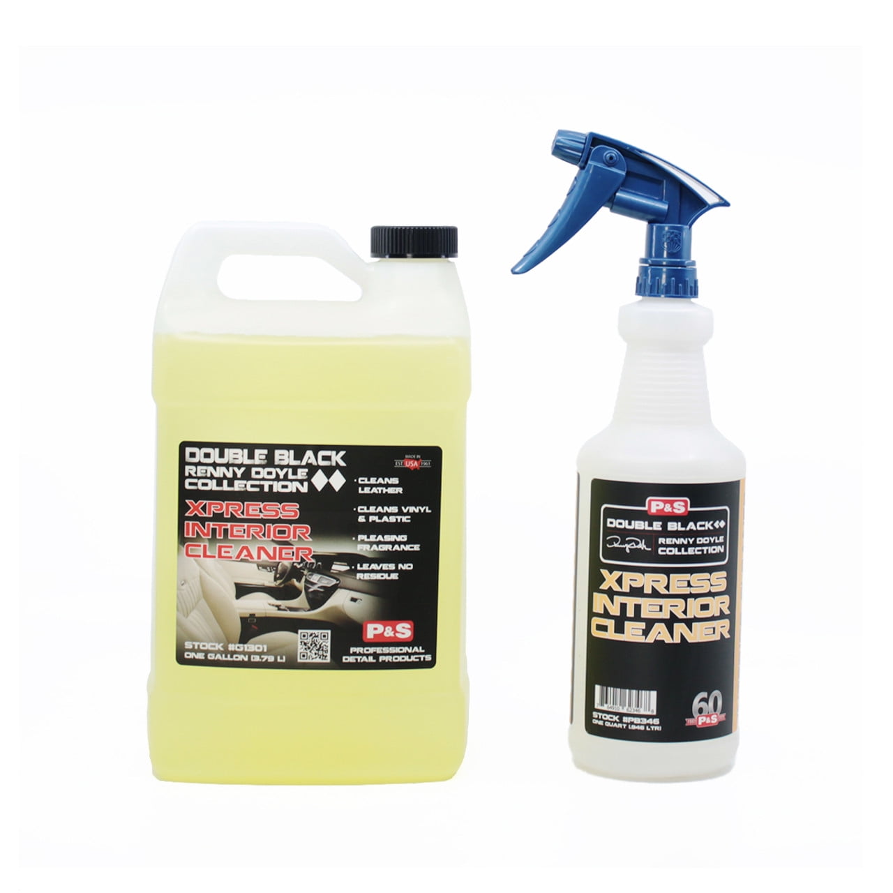 P&S Xpress Interior Cleaner Gallon & Bottle Combo 