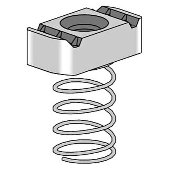 P-STRUT PS-RS-3/8-EG CLAMPING NUT P-STRUT PSRS-3/8-EG SPRING NUT
