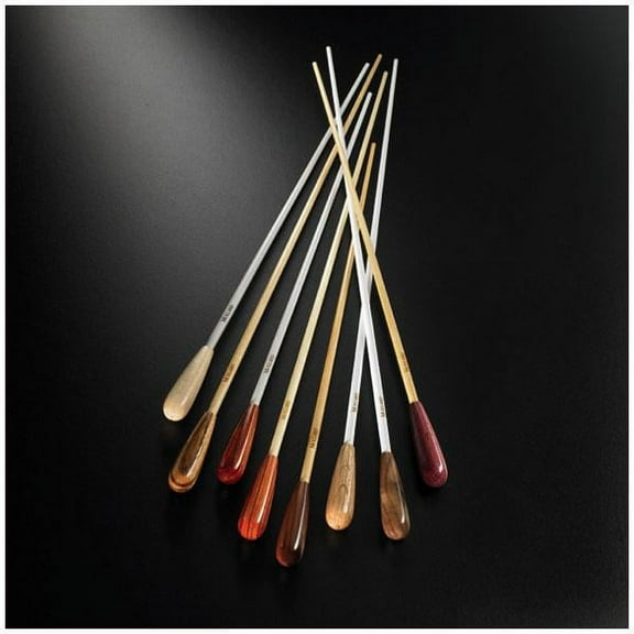 P Series Conducting Baton (12", White, Zebrawood)