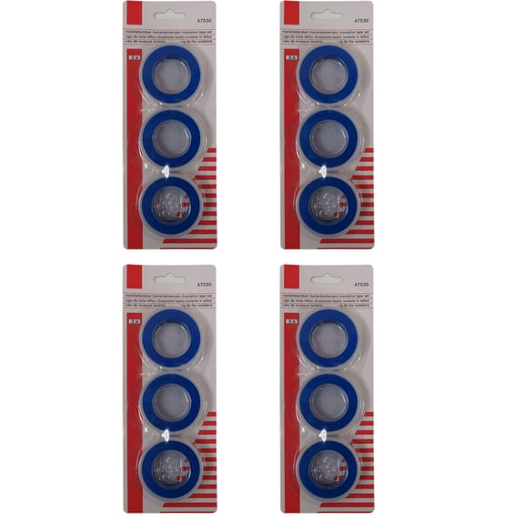 P.T.F.E Pipe Teflon Thread Seal Tape 1/2" x 500" 12-Pack