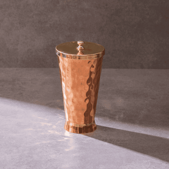 PTAL 19.5 oz Gold Handmade Copper Tumblers