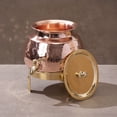 thumbnail image 1 of P-TAL Copper Water Dispenser 2.65 Gallons | 100% Pure Copper Pot Heavy Gauge and Hammered with Prefitted Leakproof Brass Spigot, Lid and Stand, 1 of 8