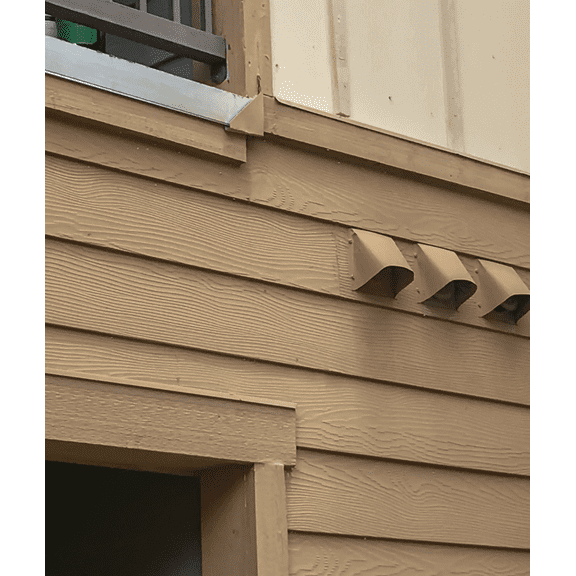 P-Tanium Dryer Vent Hood - Pack of 4  Residential Use, Standard Application