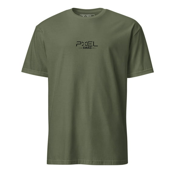 P-XEL SWAG - Short-Sleeve Unisex T-Shirt (Military Green, XL)