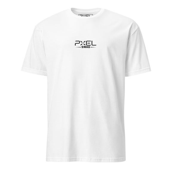 P-XEL SWAG  - Short-Sleeve Unisex T-Shirt (White, S)