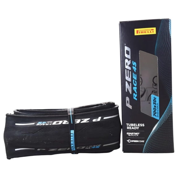 P Zero Race TLR 4S 30-622 (700 x 30c) Road Bike Tire - All-Season Performance for Year-Round Excellence, Wet Grip, Puncture Protection, Superior Handling 1 Tire Black