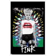thumbnail image 1 of P!nk - Lips Wall Poster, 14.725" x 22.375", Framed, 1 of 3
