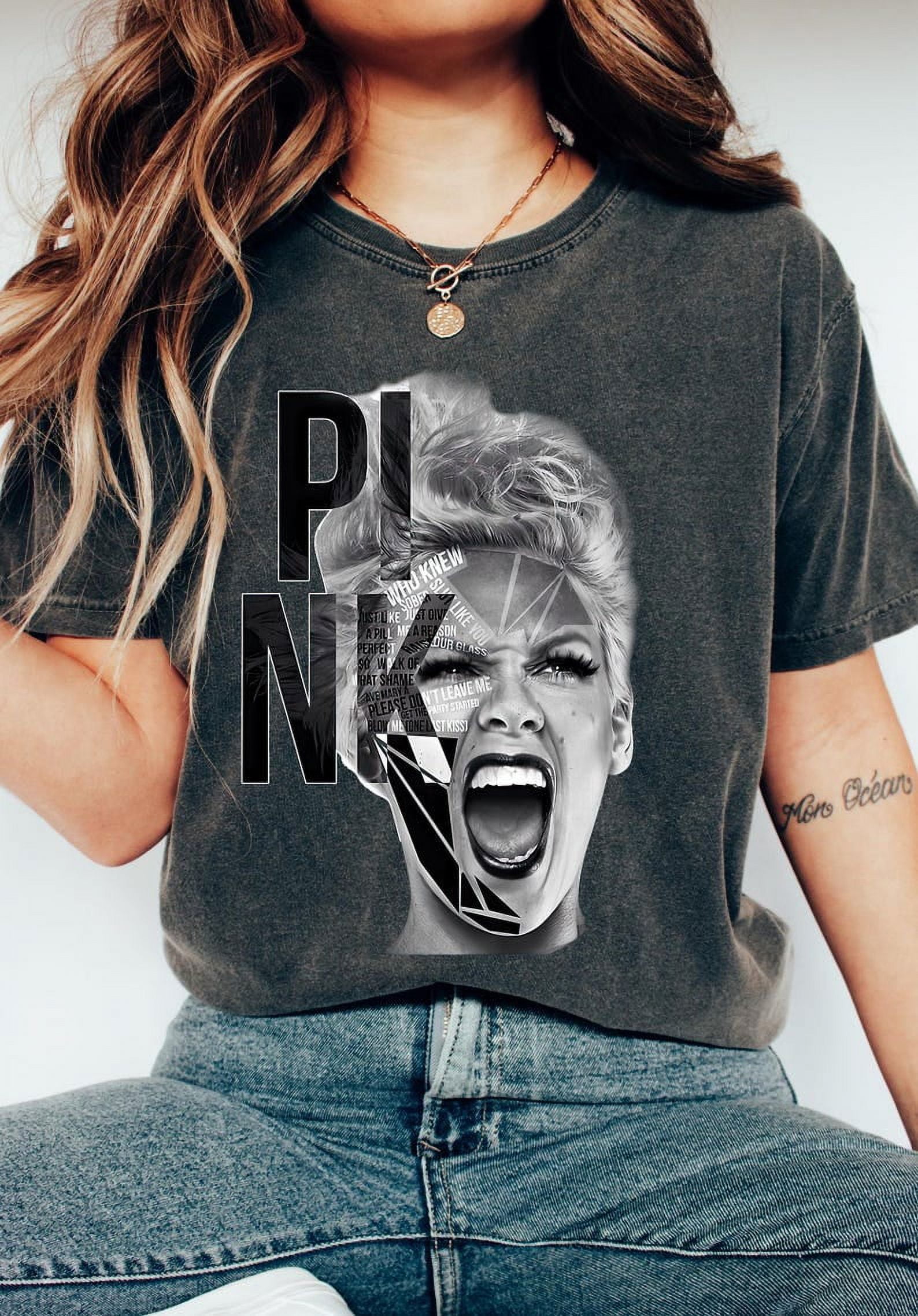 P!nk Pink Singer Summer Carnival 2025 Tour Shirt,Pink Fan Lovers Shirt