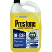 P-restone Wash Windshield Washer Fluid ، يساعد على صد المطر ، يحسن رؤية القيادة ، 6 Gallon AS253 De-Icer / Winter Washer Fluid
