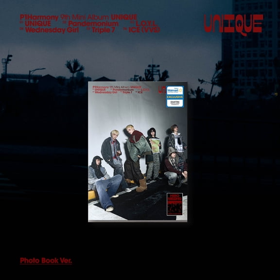 P1Harmony - UNIQUE - A Ver. (Walmart Exclusive) - Music & Performance - CD [Exclusive]