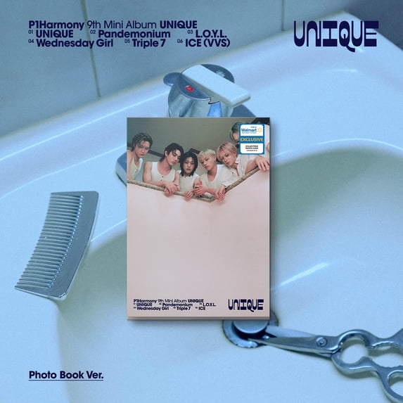 P1Harmony - UNIQUE - B Ver. - Walmart Exclusive CD