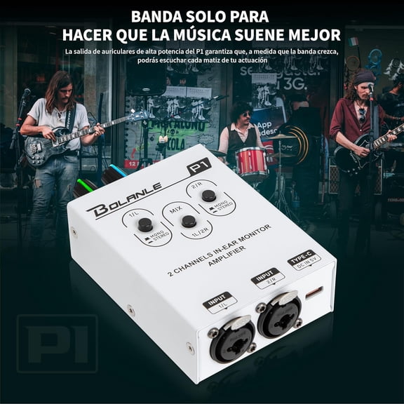 P1 Portable in Ear Monitor Amplifier