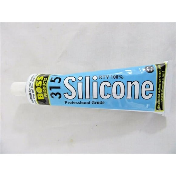 Accumetric 01000CL72 3 oz 315 RTV 100 Percent Silicone Sealant, Clear - 72 Per Case