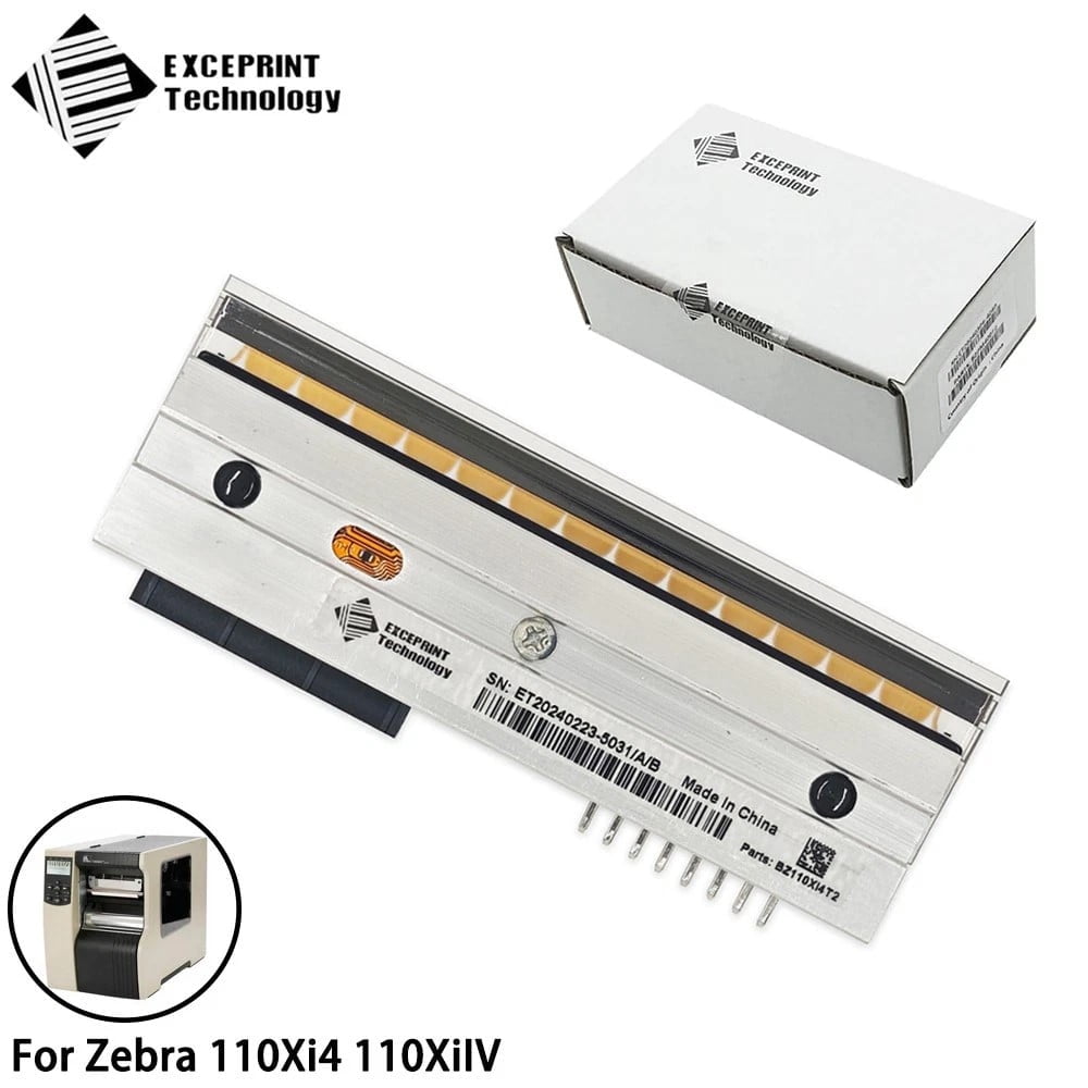 P1004230 Printhead for Zebra 110Xi4 110XiIV Thermal Label Printer 203dpi NEW