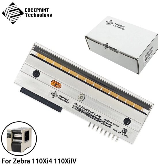 P1004230 Printhead for Zebra 110Xi4 110XiIV Thermal Label Printer 203dpi NEW