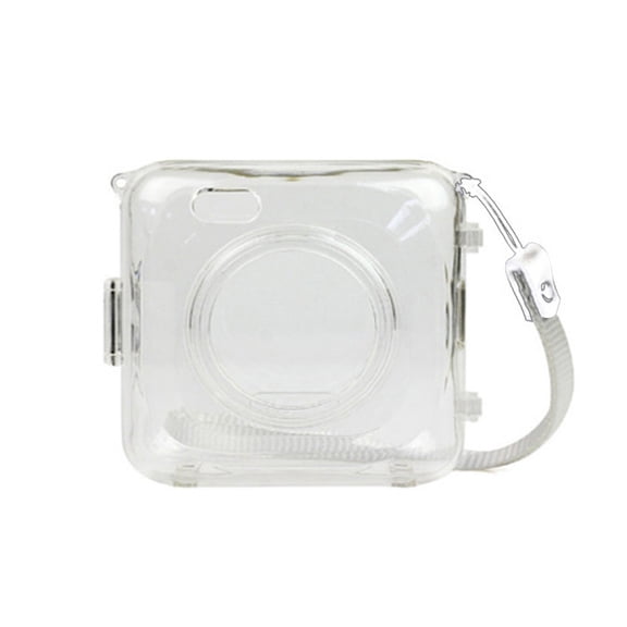 P1006 Portable Thermal Printer Protective Case - Anti-Scratch & Anti-Drop Cover with Hand Strap - Transparent