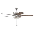 thumbnail image 1 of Craftmade  52" Pro Plus 101 Ceiling Fan - 52 Brushed Nickel, 1 of 16