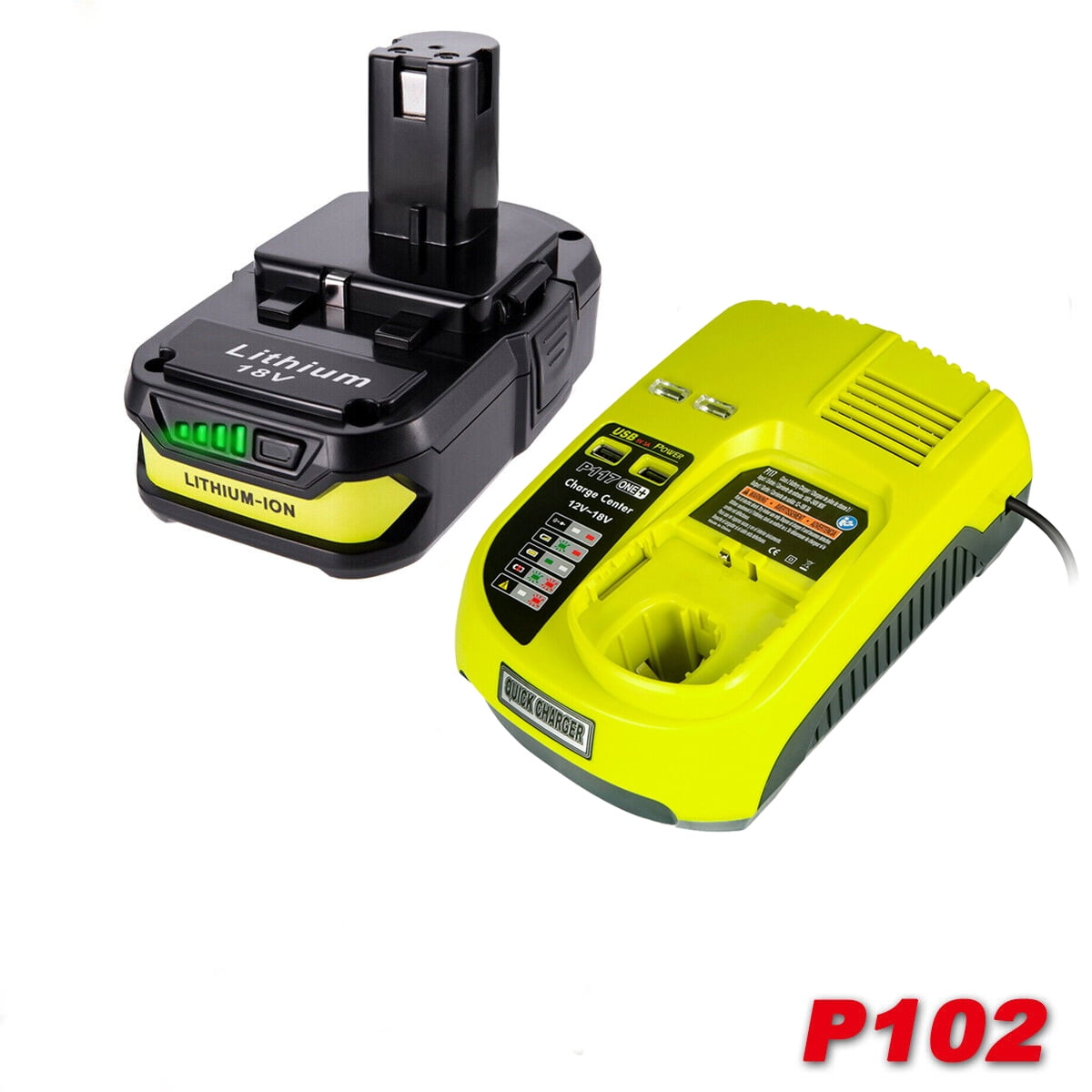 P102 P190 18V 3.6Ah Lithium Ion Battery For Ryobi Djibouti Ubuy