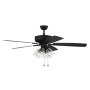P104ESP5-52ESPWLN Craftmade Lighting Pro Plus 104 Series - 52 Inch 5 Blade Ceiling Fan with Light Kit