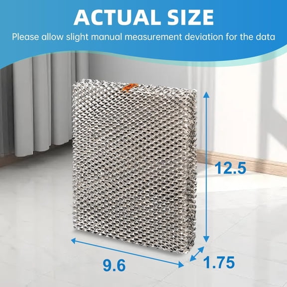 P110-3545 35 Humidifier Vapor Water Panel Filter Pad Replacement Compatible with Wick HUMCASBP2312 HUMCASBP2412 HUMCCSBP2212 HUMCCSBP2312 HUMBALBP2417 HUMBBLFP1318 HCWP3-18 3-Pack