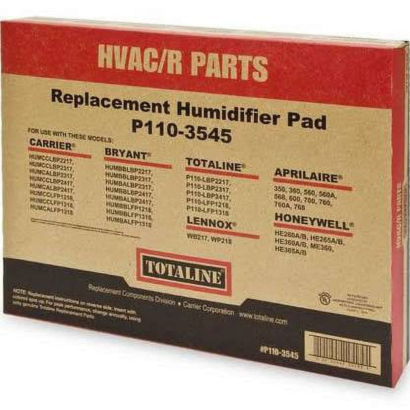 P1103545 CarrierBryant Humidifier Pad 10 in x 13 in x 11/2 in (4