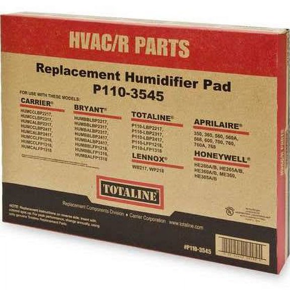 P110-3545 Carrier-Bryant Humidifier Pad 10 in x 13 in x 1-1/2 in (4 Pack)