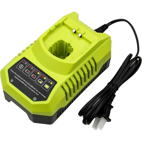 P117 Rapid Charger Replacement for Ryobi 18Volt Charger Compatible with Ryobi 9.6V-18V Battery P102 P108 P189 P197 P103 P105 P107 P190 P191 PBP002 PBP005