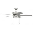 thumbnail image 1 of P119BN5-52BNGW Craftmade Lighting Pro Plus 119 Series - 52 Inch 5 Blade Ceiling Fan with Slim Pan Light Kit, 1 of 15