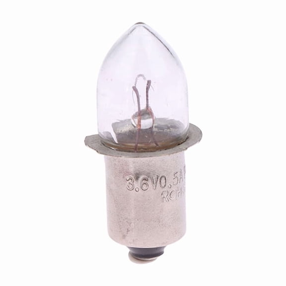 P13.5S Base Bulbs Old Style Flashlight 2.4V 3.6V 4.8V 6V 7.2V 0.4A 0.5A 0.75A Replacement Bulbs Torches Work Lamp