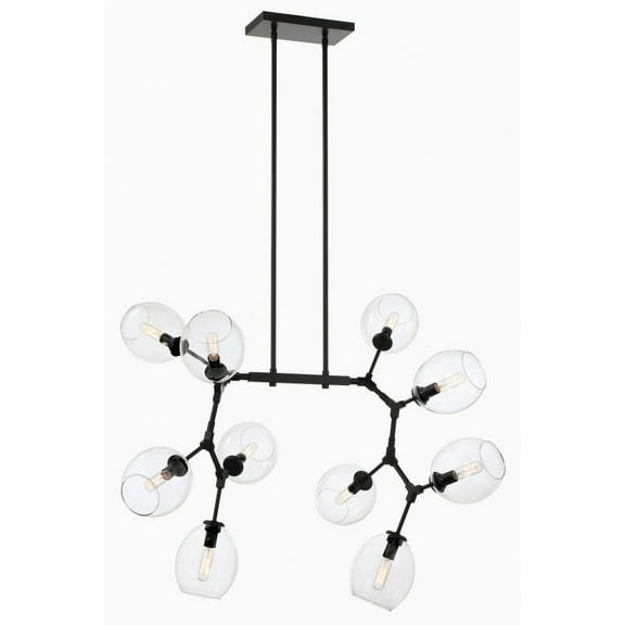 George Kovacs Lighting - Nexpo - 10 Light Chandelier-15.13 Inches Tall and 50.38