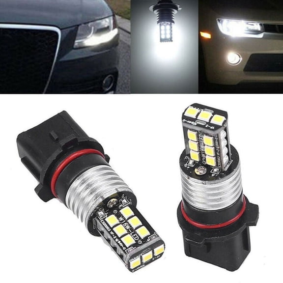 P13W 2835 15LED Fog Lamp Daytime Running Light 2x Canbus Error Free 6000K White