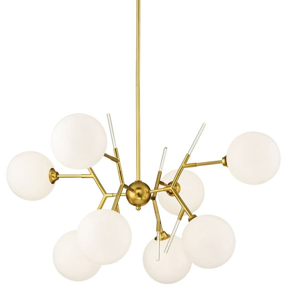 P1488-248-George Kovacs Lighting-8 Light Chandelier-36 Inches Wide by 26 Inches Tall -Traditional Installation
