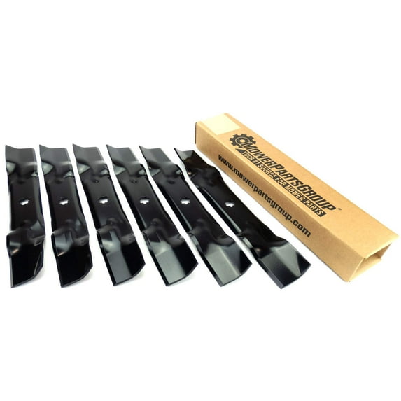 (6) Blades for 48" Deck John Deere D140 LA130 GX21784 GY20852