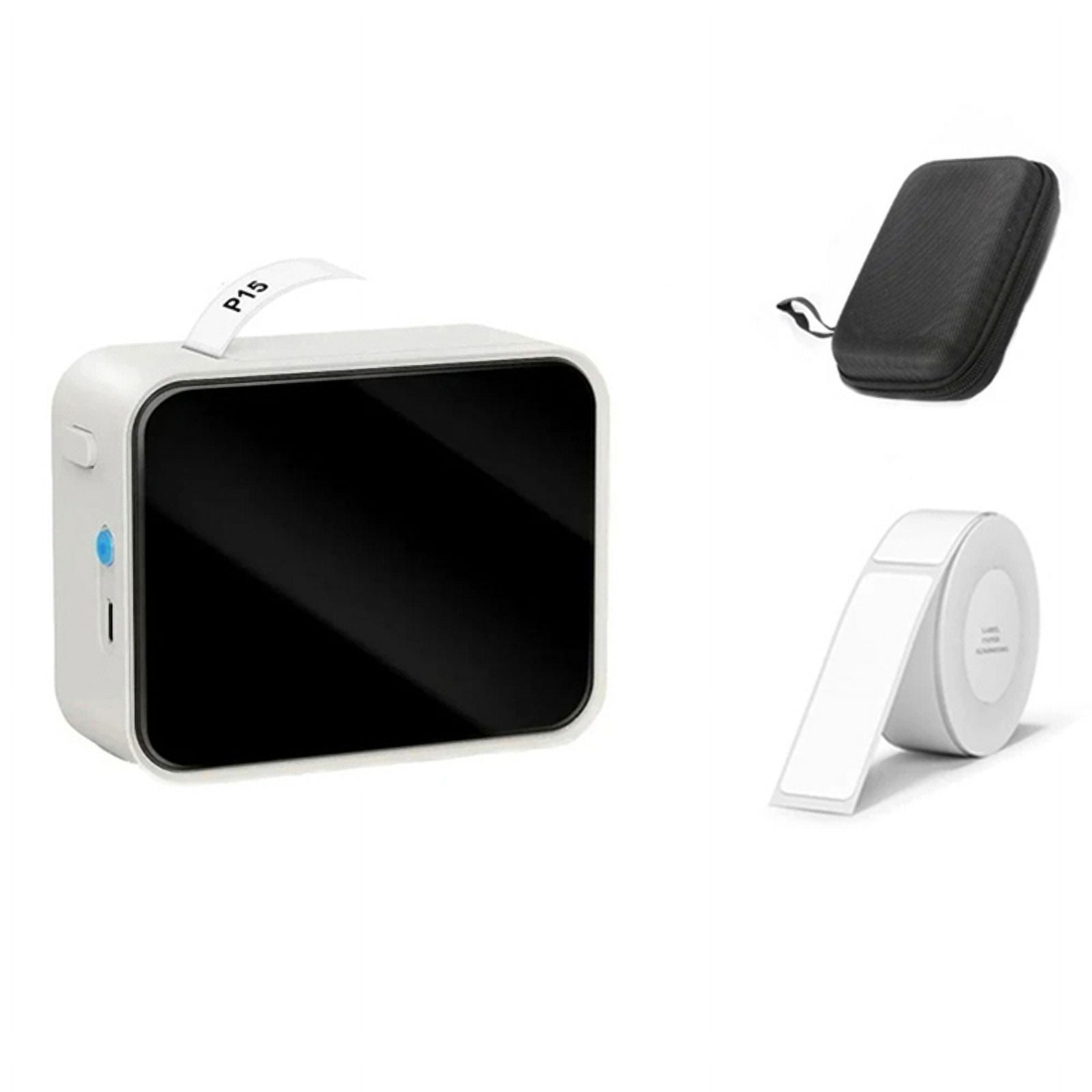 P15 Portable Mini Sticker BT Printer Thermal UV Printer Stickers Without Ink Self-Adhesive As D11 D110 D101 Printer,A