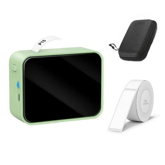 HOT P15 Portable Mini Sticker BT Printer Thermal UV Stickers Without Ink Self-Adhesive As D11 D110 D101 Printer,B