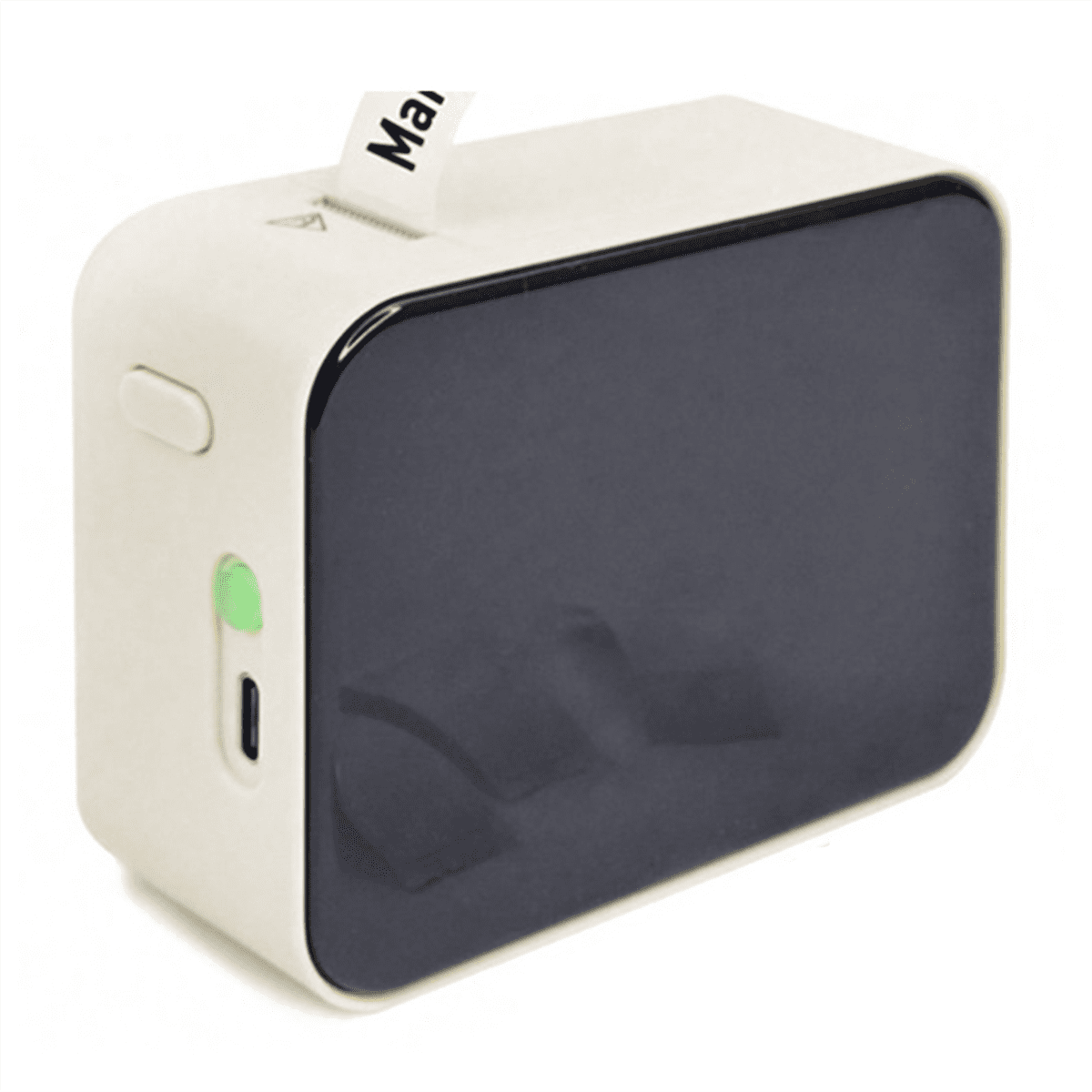 P15 Wireless Bluetooth Thermal Label Printer Mini Portable Adhesive Label Maker Fast Printing Milk Tea White,1 Roll x Gift Label 1 x Label Printer,Milk Tea White