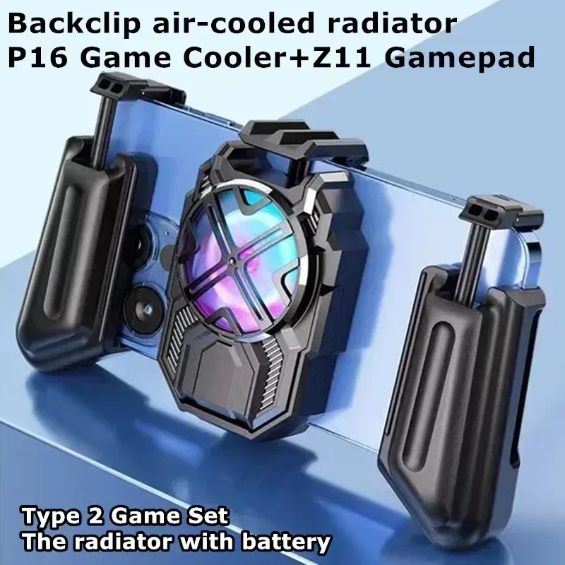 P16 Mobile Phone Air-cooled Radiator for PUBG Game Cooler Z11 L1 R1 ...