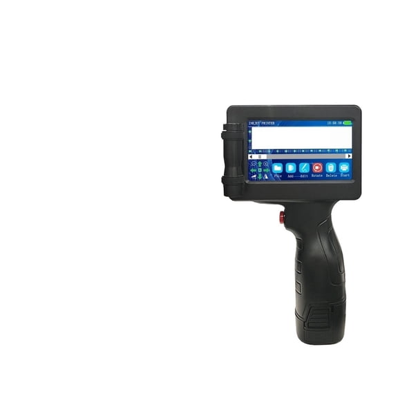 P17 Handheld Inkjet Printer Date Number Expiry Date Logo QR Bar Batch Code Expiry Date 12.7mm Label Printer 28 Languages