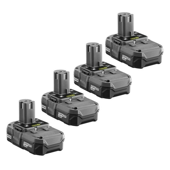 P181 (4-P102) 18-Volt ONE+ Compact Lithium-Ion Batteries (4-Pack)