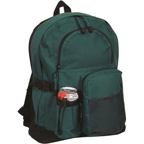 P1921 Backpack - Forest Green with Black Highlights - 12 Pack