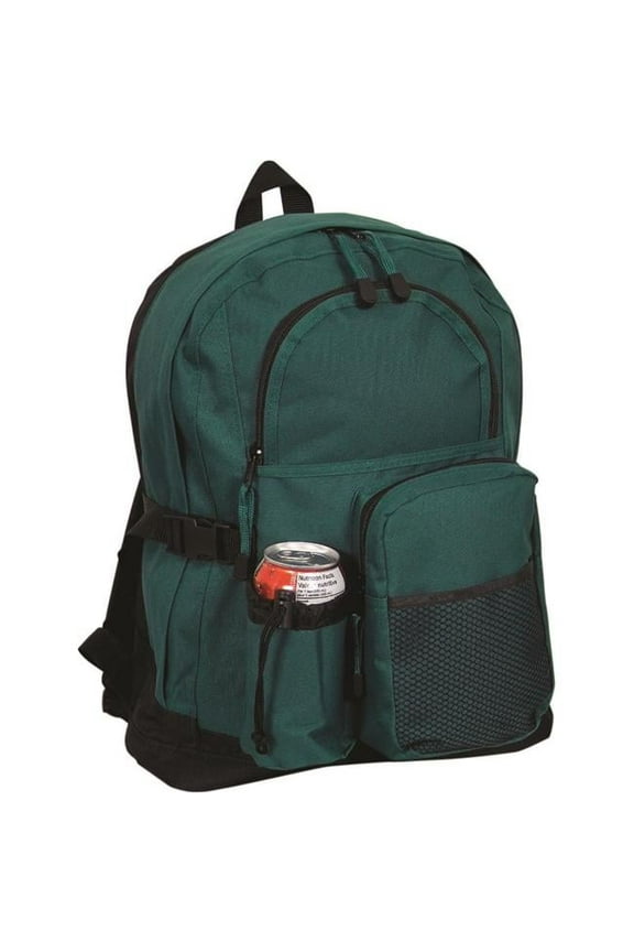 P1921 Backpack - Forest Green with Black Highlights - 12 Pack