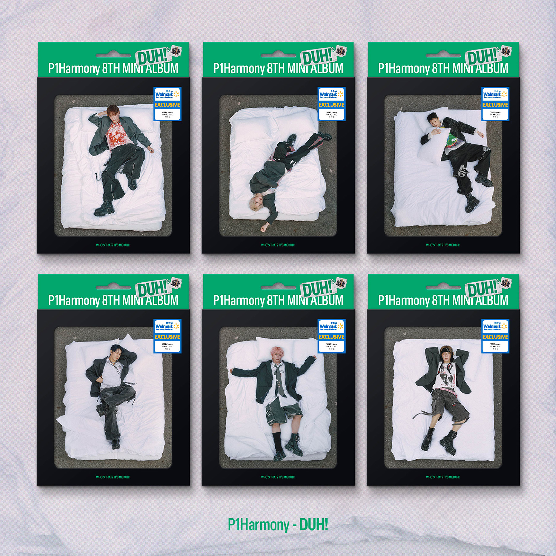 P1HARMONY - DUH! (H VER.) (Walmart Exclusive) - CD