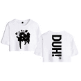 thumbnail image 1 of P1Harmony Merch DUN Crop Top T-shirt Women Girl Team Cartoon Short Sleeve, 1 of 2