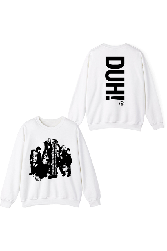 P1Harmony Merch DUN Logo Crewneck Sweatshirt Fashion Unisex Men Women Long Sleeve